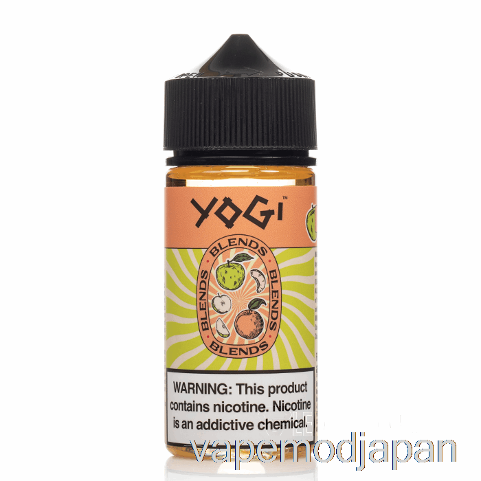 VAPE MOD アップル ピーチ アイス - ヨギ ブレンド - 100ml 3mg